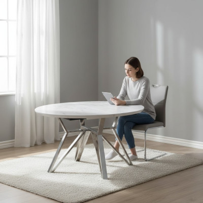 Modern dining table white table dining room living room luxury design tables new