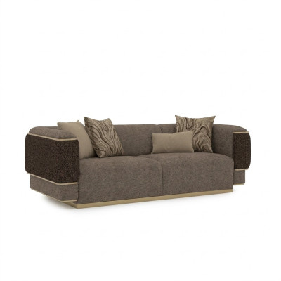 Three-seater sofa design couch upholstered furniture living room furnishing modern design