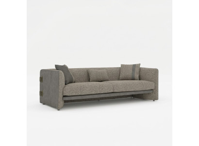 Sofa three-seater couch gray furniture upholstered furniture living room furnishings new