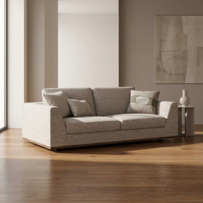 Design upholstered sofa living room two-seater sofa couch upholstered furniture fabric new