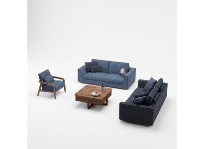 Sofa set two-seater sofa couch armchair upholstered sofa modern fabric sofa new