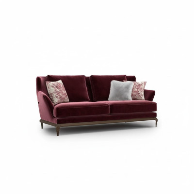 Two-seater sofa design upholstered sofa living room modern furnishings luxury couch