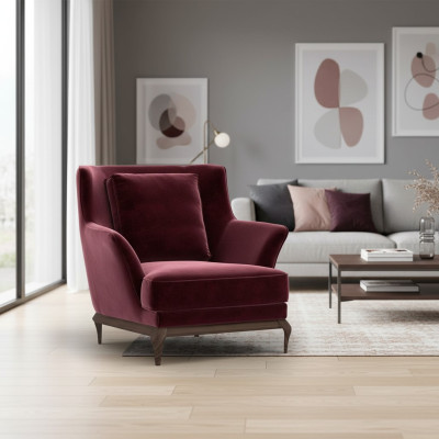 Modern luxury armchair living room furniture upholstered chair design decor