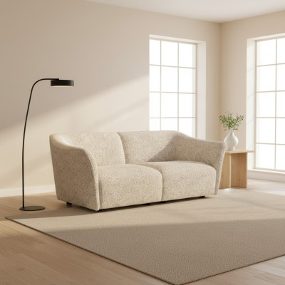 Modern sofa two-seater couch living room furnishings design textile furniture new