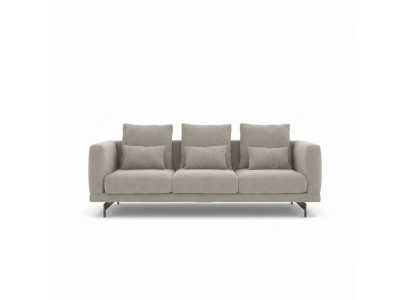 Three-seater sofa couch upholstered furniture luxury new textile furniture living room