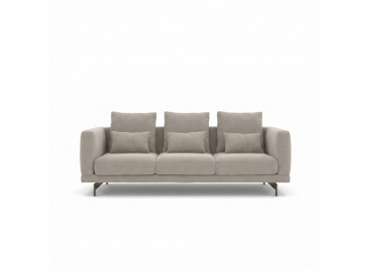 Three-seater sofa couch upholstered furniture luxury new textile furniture living room