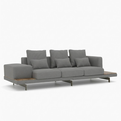 Living room sofa three-seater modern luxury design upholstered furniture new