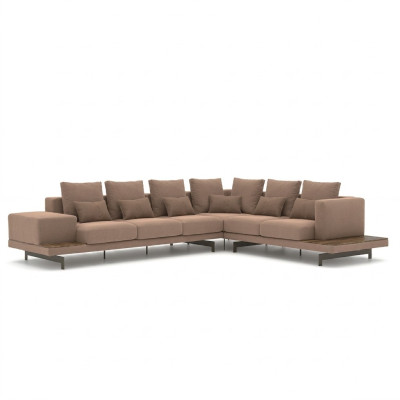 Sofa Couch L-shape Living Room Furniture Set Luxury Interior Designer New