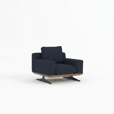 Modern armchair designer furnishing luxury upholstery fabric upholstered armchair new