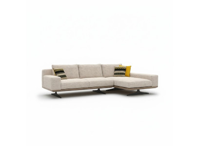 Corner sofa, designer sofa, L-shaped set, couch, living room, upholstery, textile, new