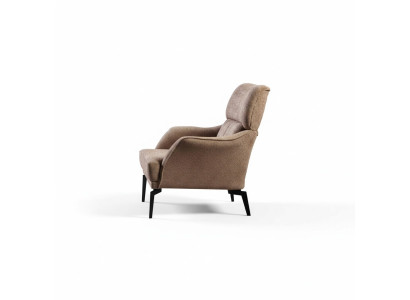 Exclusive Beige 2x Armchair Living Room Upholstered Chair Luxury Elegant Armchair
