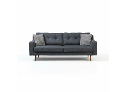 Modern gray three-seater luxurious living room three-seater luxury furniture.