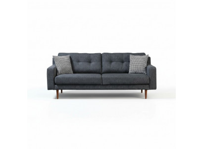 Modern gray three-seater luxurious living room three-seater luxury furniture.