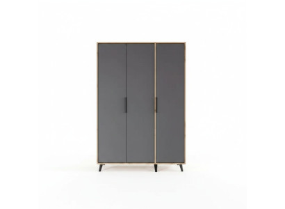 Gray Brown Modern Design Wardrobe Rectangular Bedroom Luxury