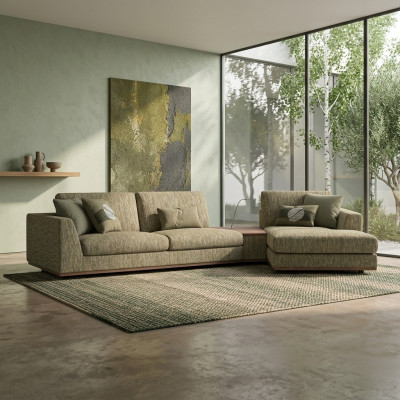 Luxury Sofa Couch Relax L-Shape Living Room Upholstery Set Corner New