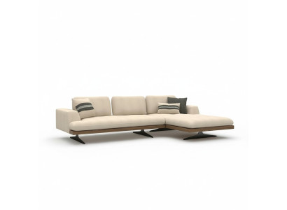 White luxury corner sofa L-shape living room modern sofa relax designer furnishings