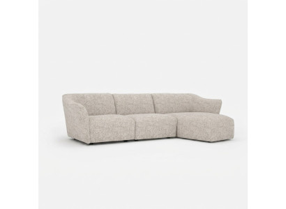 Corner set white sofa couch L-shape designer modern living room new