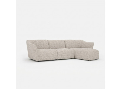 Corner set white sofa couch L-shape designer modern living room new