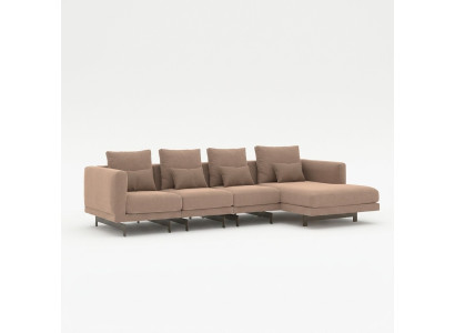 Designer upholstered corner set new furniture corner sofa L-shape living room