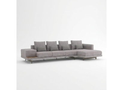 Upholstered furniture corner furniture living room corner sofa L-shape designer suite