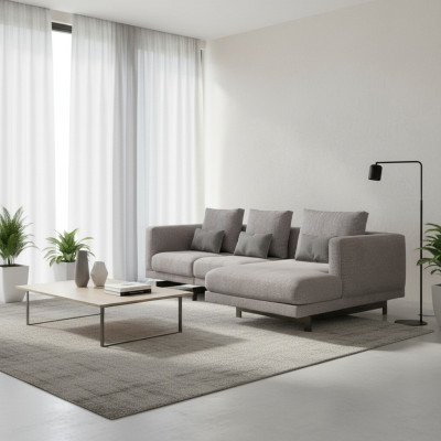 Sectional sofa L-shape designer corner suite living room sofa upholstered sofa new furniture