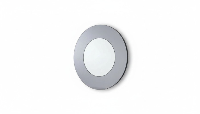 Round mirror modern wall mirror design gray living room new decor