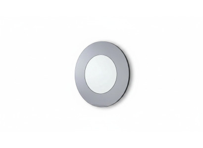 Round mirror modern wall mirror design gray living room new decor