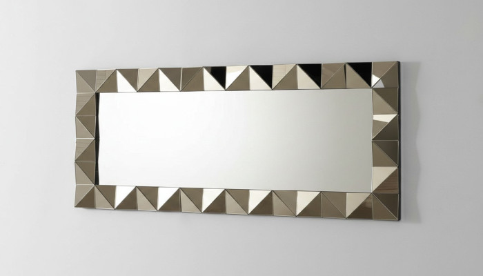 Luxury Mirror Gray Modern Design Wall Mirror Furniture Living Room New Décor