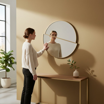 Designer modern mirror luxury wall mirror modern new furnishing