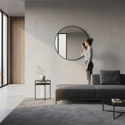 Round Mirror Modern Designer Furniture Decoration Wall Mirror New Interior Design
