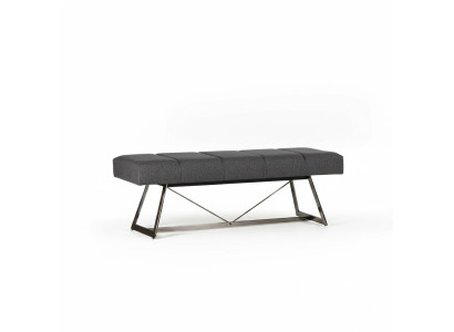 Designer bench upholstery bank modern stool seating furniture couches fabric new furniture
