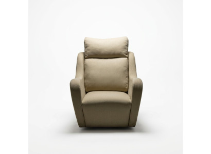 Designer upholstered armchair textile living room upholstered furniture new