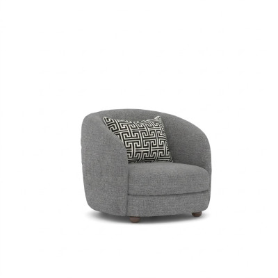 Gray armchair designer seating furniture upholstered furniture living room new seating arrangement