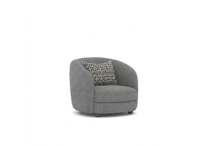 Gray armchair designer seating furniture upholstered furniture living room new seating arrangement
