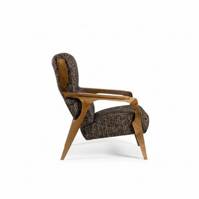 Luxury armchair seat living room seat fabric polyester style modern design new