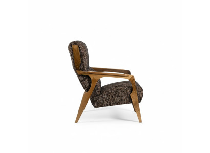 Luxury armchair seat living room seat fabric polyester style modern design new