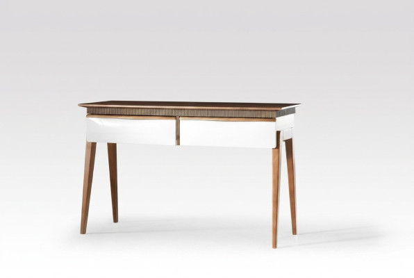Living room brown console table modern wood table console luxury design