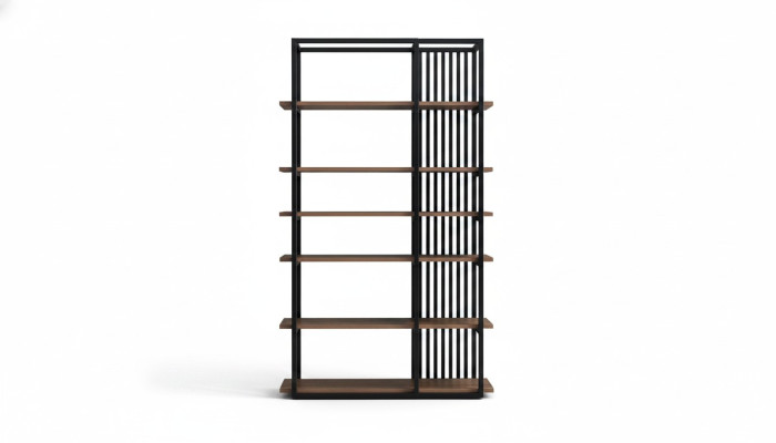 Modern bookshelf luxury bookcase furniture shelving unit living room furnishings