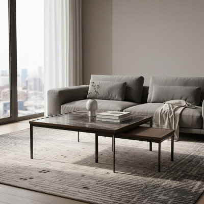 Living Room New 2x Coffee Table Luxury Furniture Design Furniture