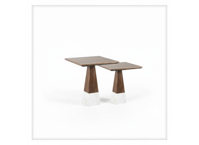 2x Side Table Complete Tables Living Room Set Design Coffee Table New