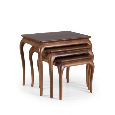 Living room luxury wooden furniture side table coffee table furnishings