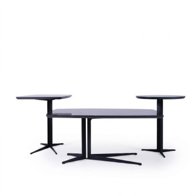 Living room set 3-piece luxury coffee table 2x side table table furnishings