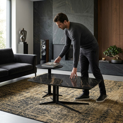 Luxury Living Room Complete Table Coffee Table Side Table Design Furniture