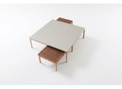 Living room set complete 3-piece modern new coffee table with 2 side tables