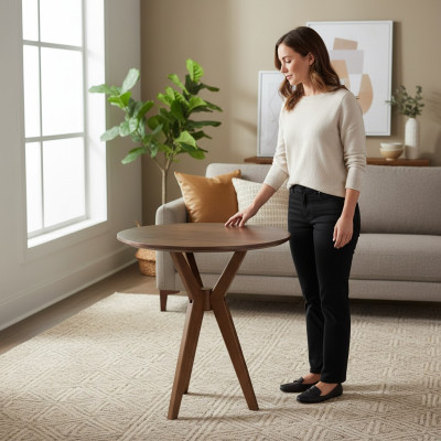 Side table wood furniture living room modern design coffee table furnishing