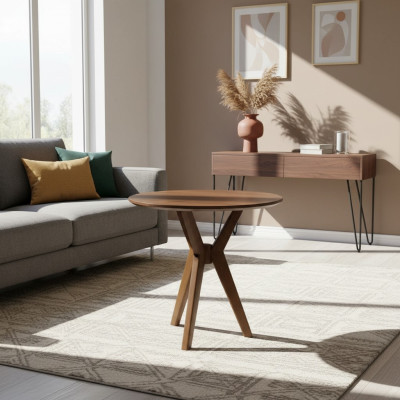 Side table wood furniture living room modern design coffee table furnishing