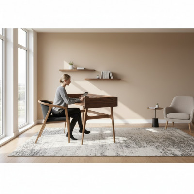 Design desk bedroom luxury chair wood computer desk furnishings