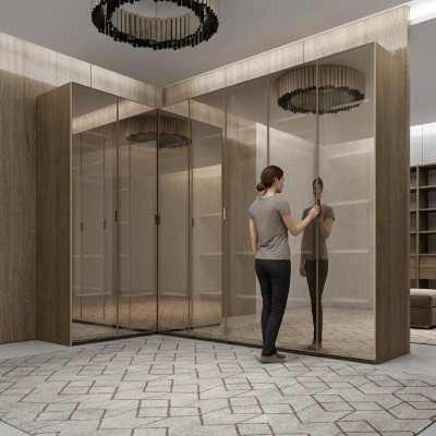 Bedroom New Corner Wardrobe Designer Luxury Cabinets Furnishings
