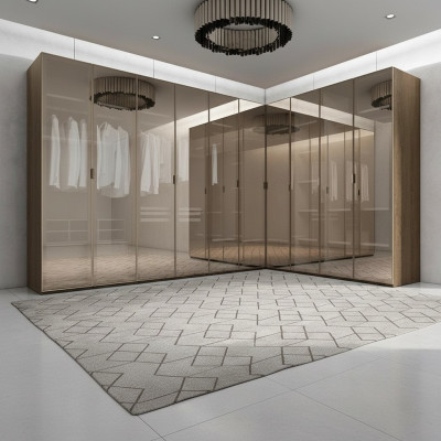 Corner wardrobe designer furniture bedroom luxury decor corner set