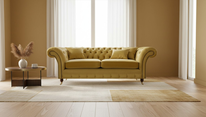 Sofa two-seater couch Chesterfield living room modern furniture upholstered furniture